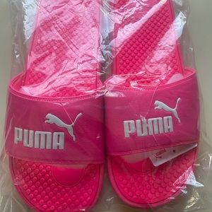 PUMA Slides (Hot Pink/Neon)